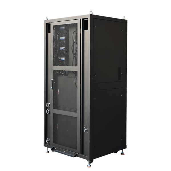 16-Seat Water-Cooled Rack for Antminer with Simple CDU
